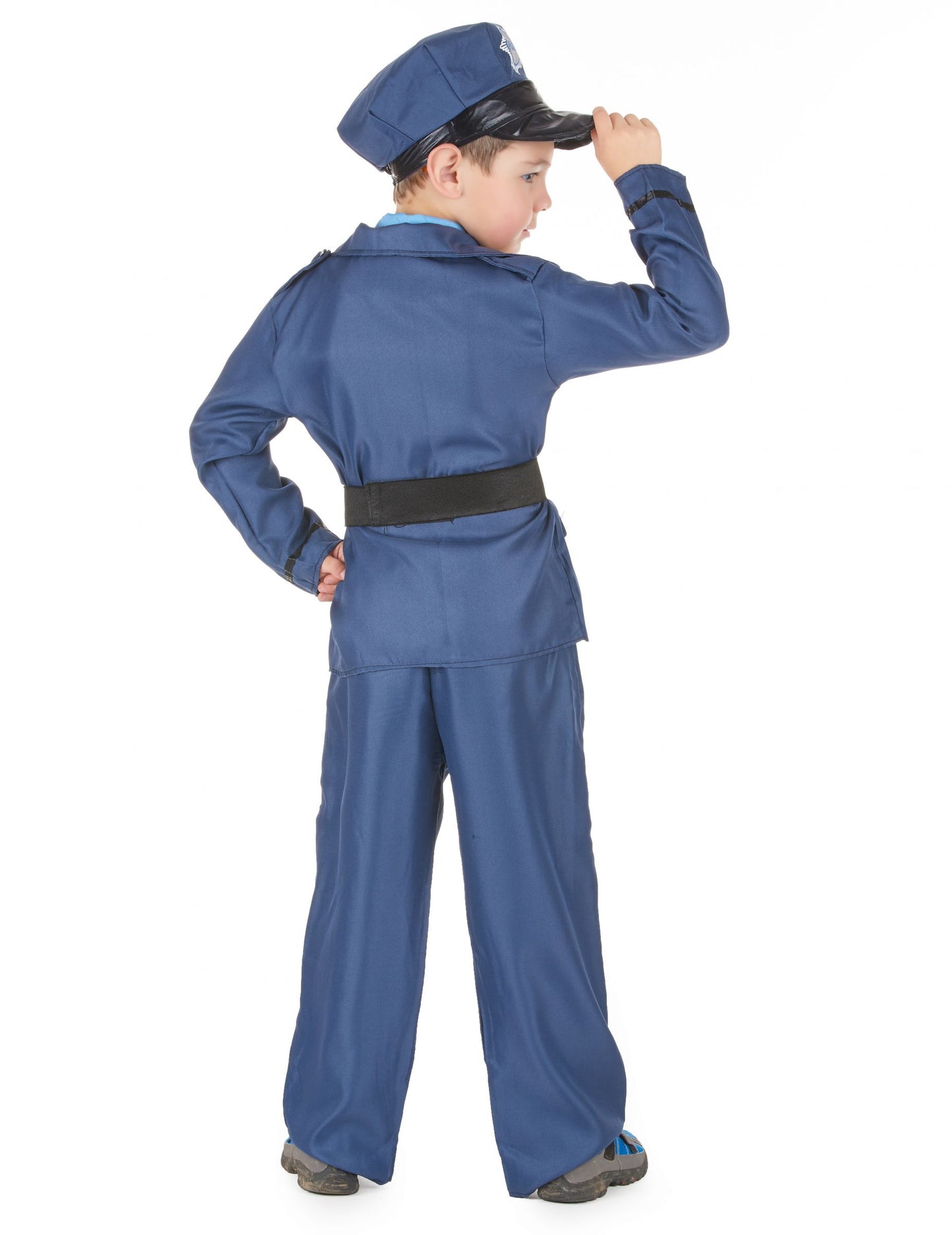 Costum al poliției albastre pentru copii
