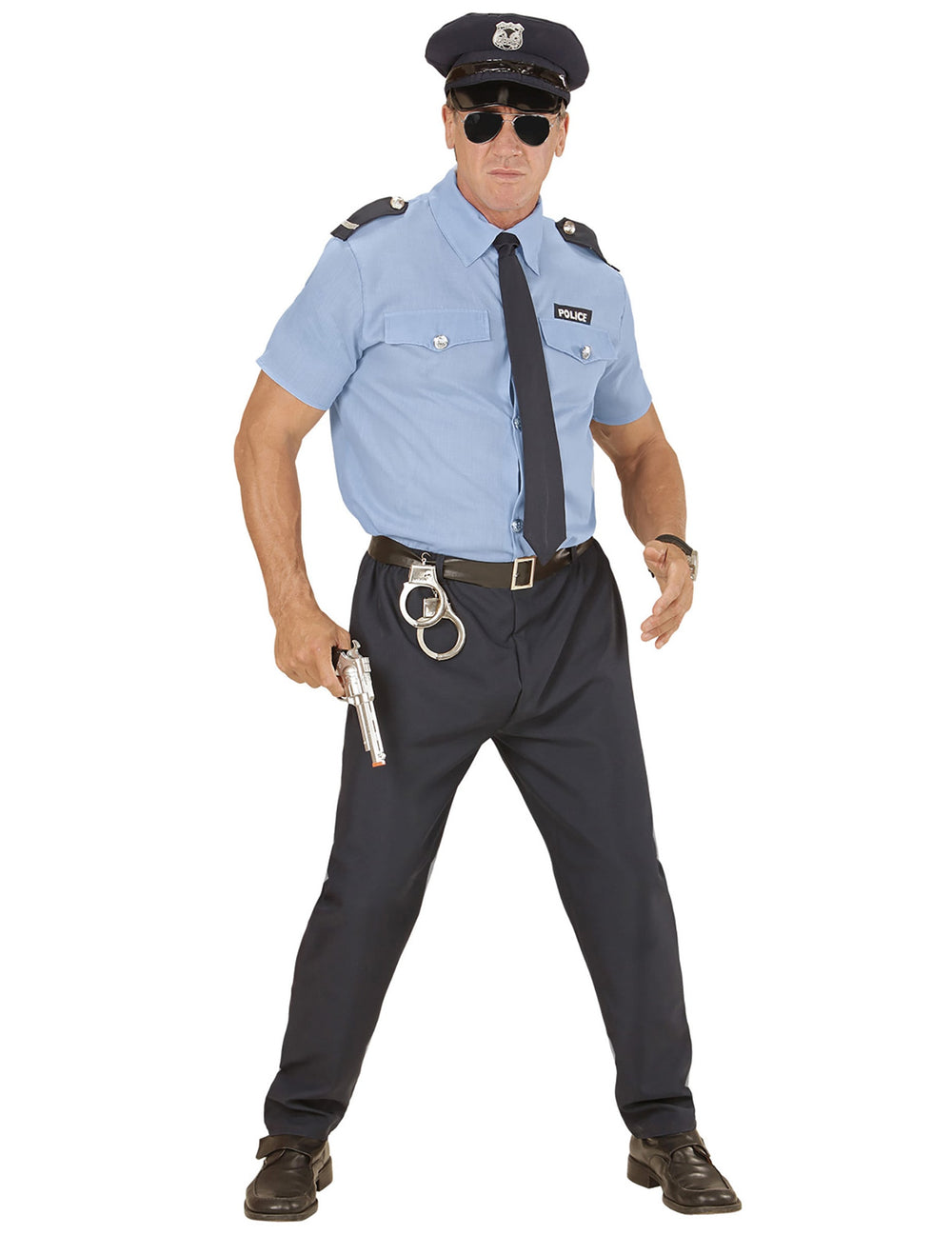 Vue d'ensemble du déguisement de policier