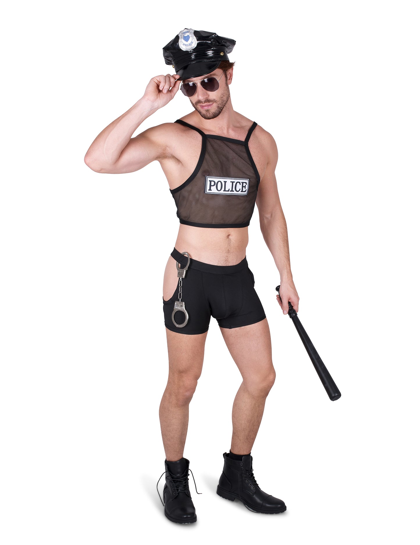 Om de costum de poliție obraznic