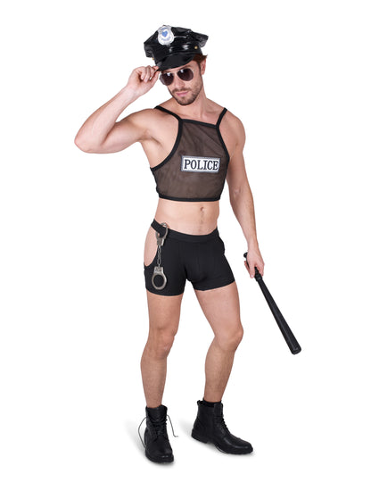 Om de costum de poliție obraznic