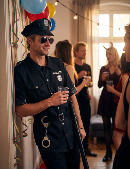 Om de costum al poliției negre