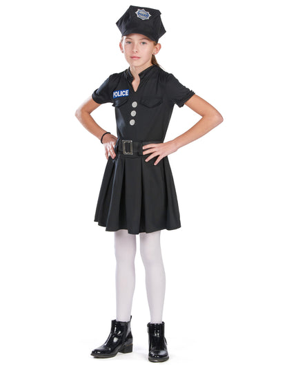 Costum de poliție Fată neagră
