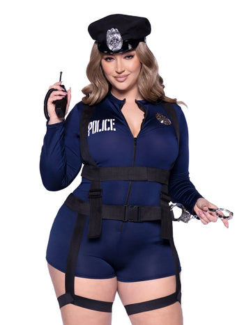 Femeie sexy de lux sexy de poliție
