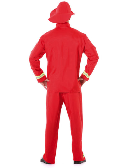 Costum de pompier de dimensiuni mari pentru adulți