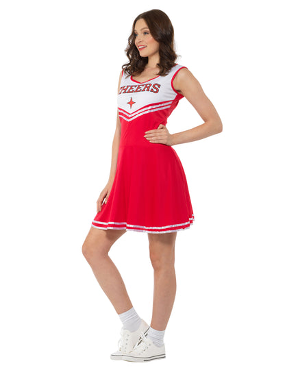 Red Pompom Girl Deghize Noroc Femeie