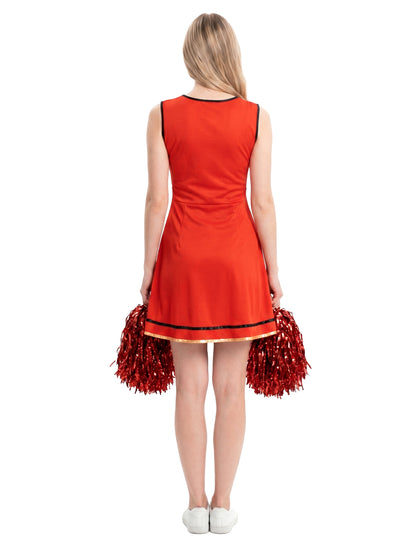 Pompom Girl USA Costum de femeie roșie