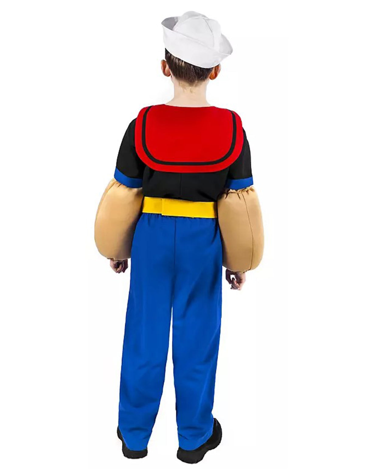 Vue de dos du déguisement Popeye™ pour enfant