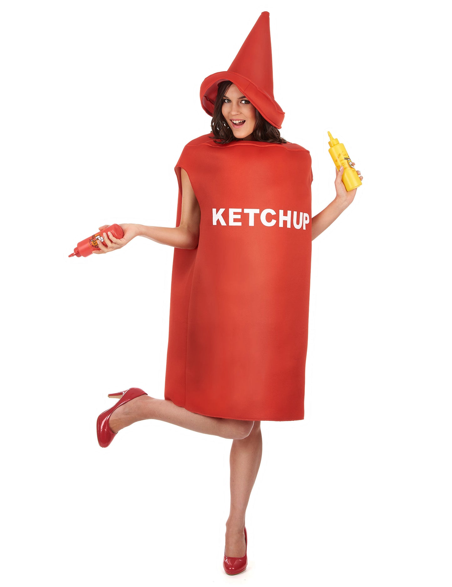 Costum pentru borcan de ketchup pentru adulți