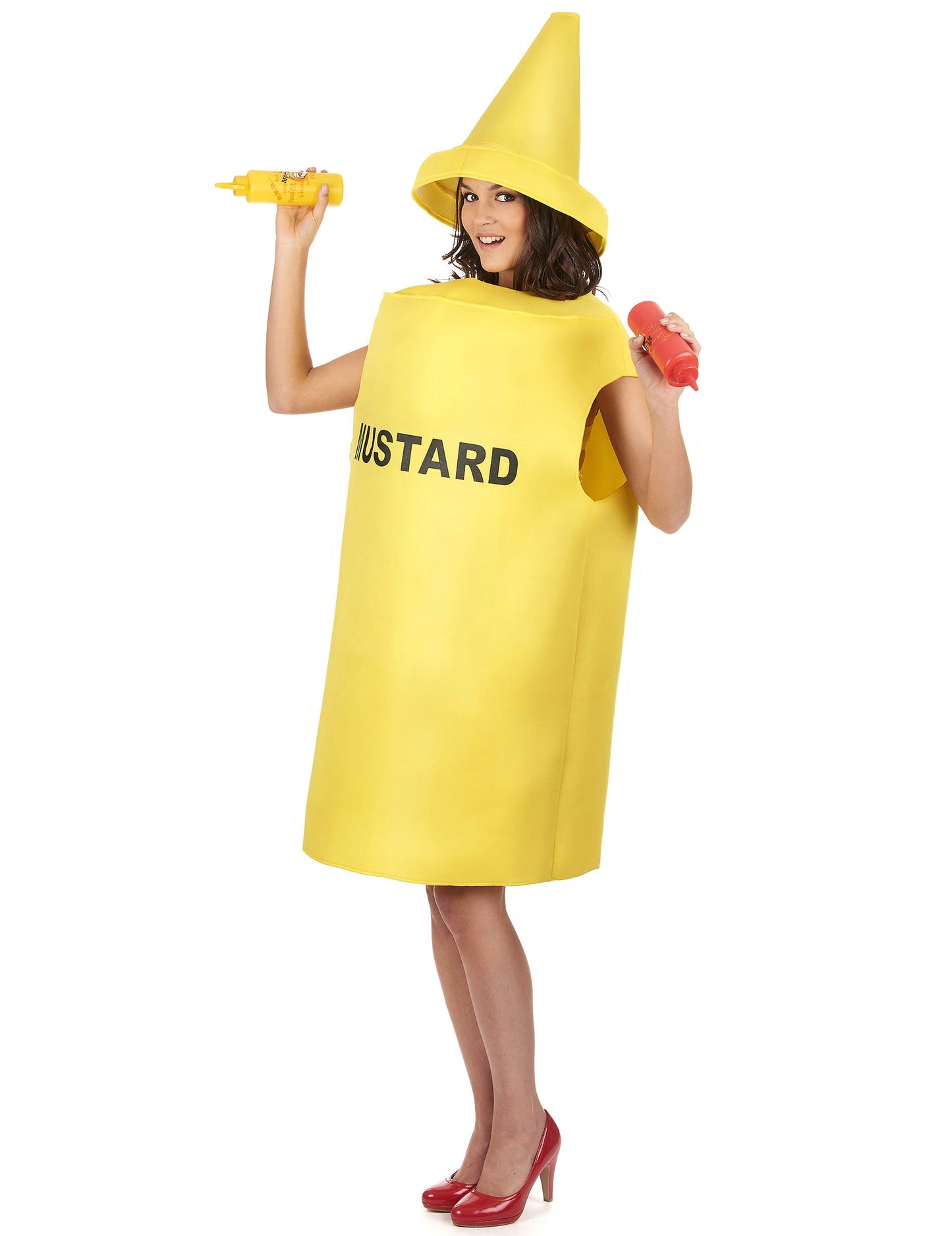 Costum pentru borcan de muștar pentru adulți