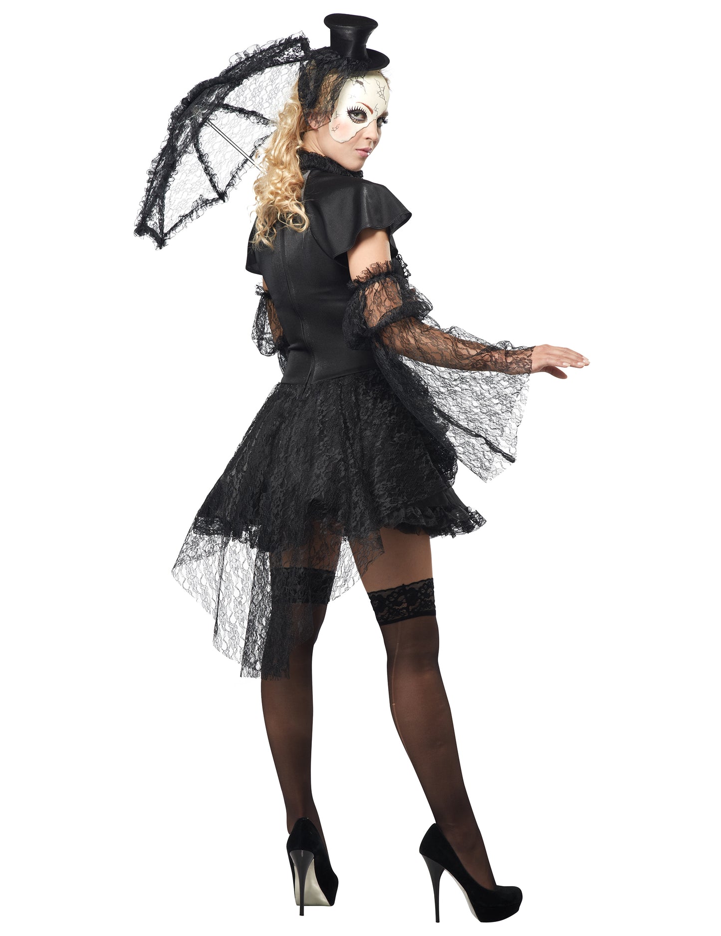 Deghizarea păpușilor gotice de Halloween pentru femei