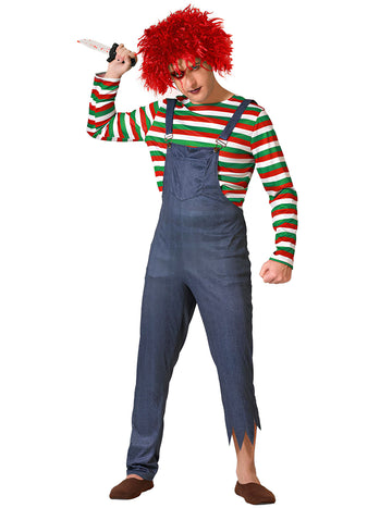 Costum de păpușă malefică masculină