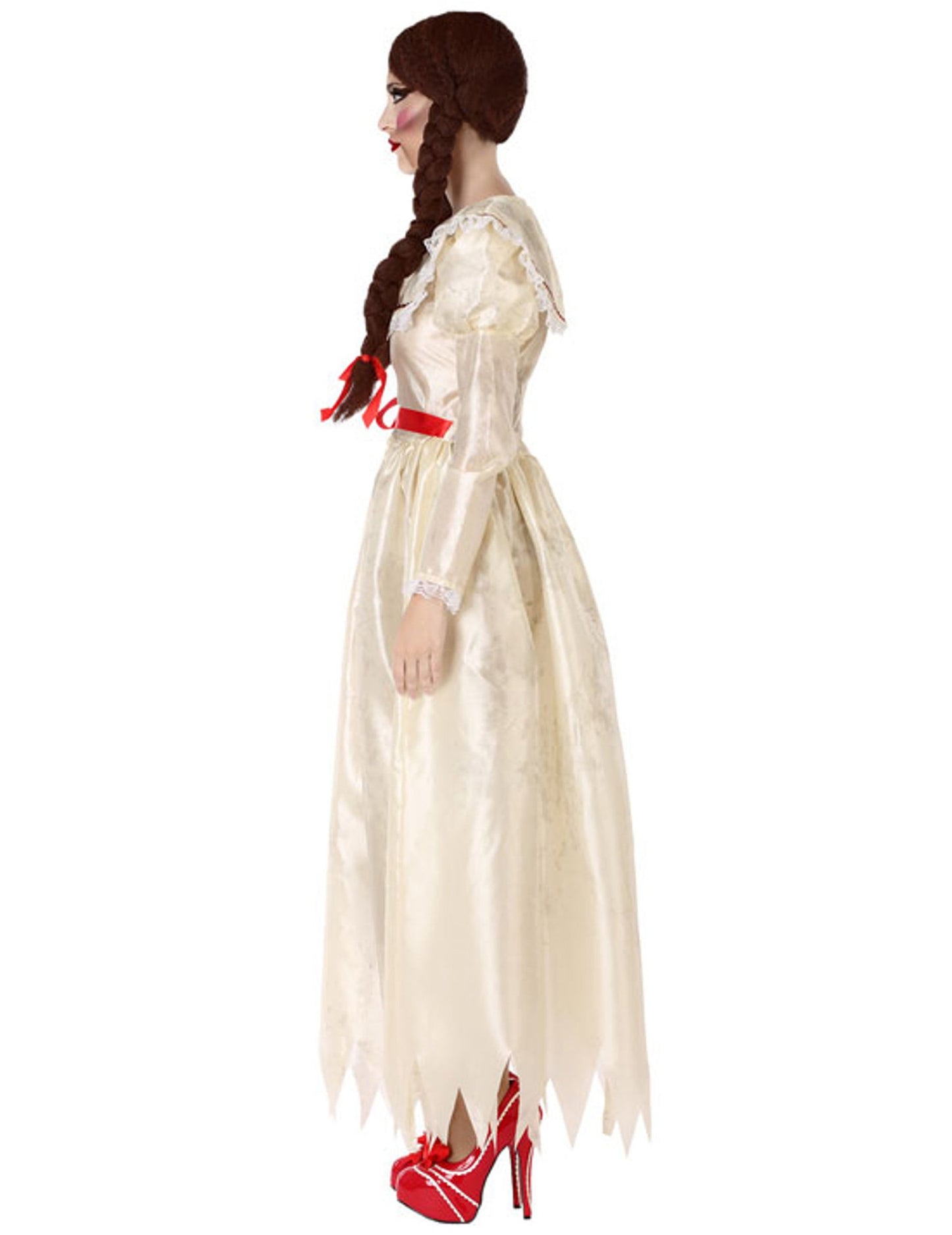 Femeie costum de păpușă vintage malefic