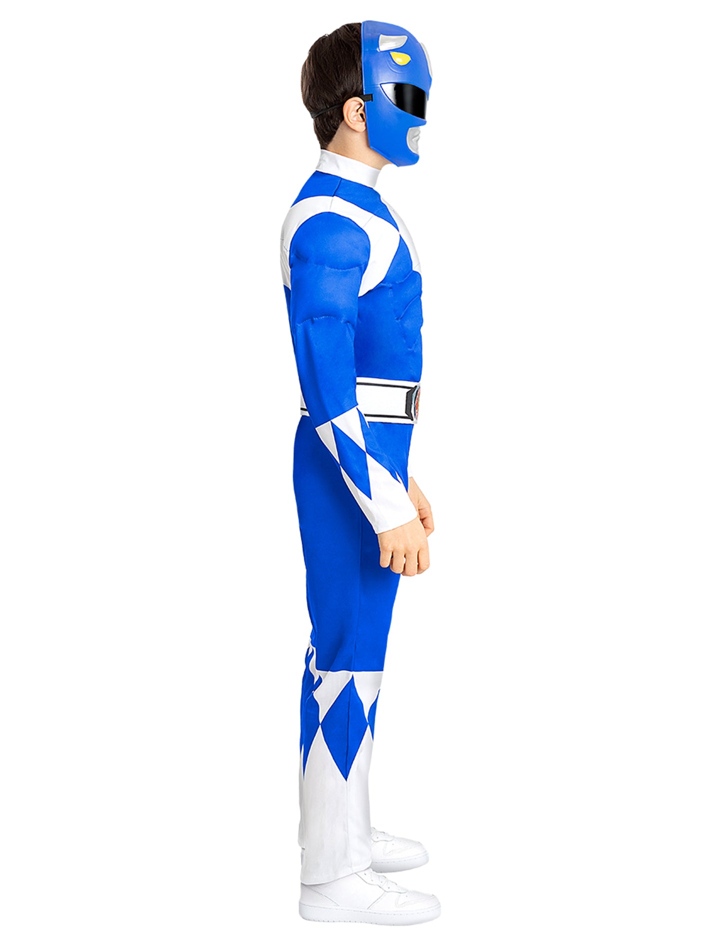 Costum Blue Power Ranger Musculos pentru Copii