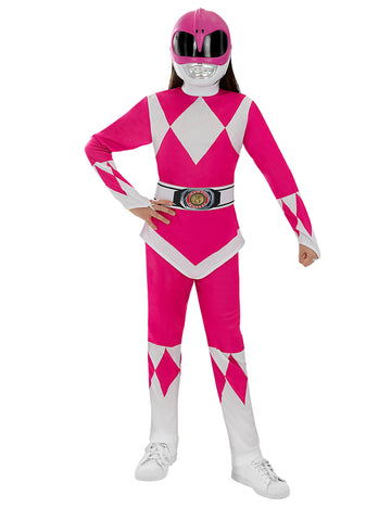 Costum roz Power Ranger pentru copii