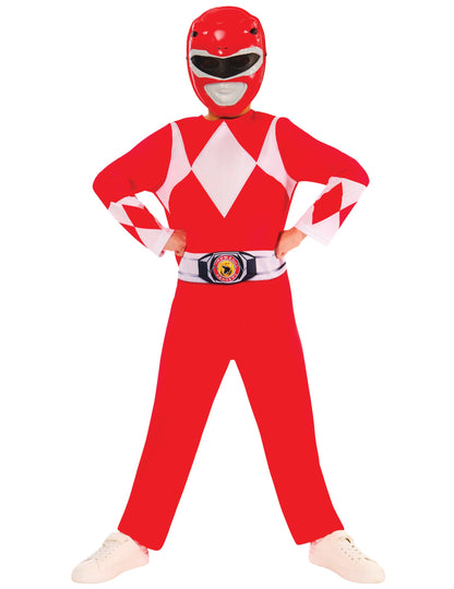 Power Ranger Red Crown Costum pentru copii