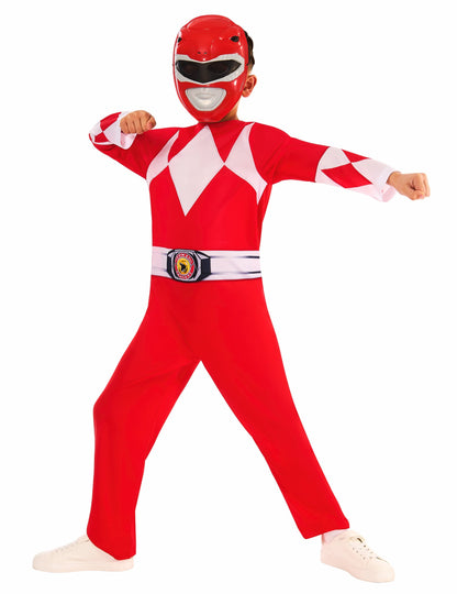 Power Ranger Red Crown Costum pentru copii
