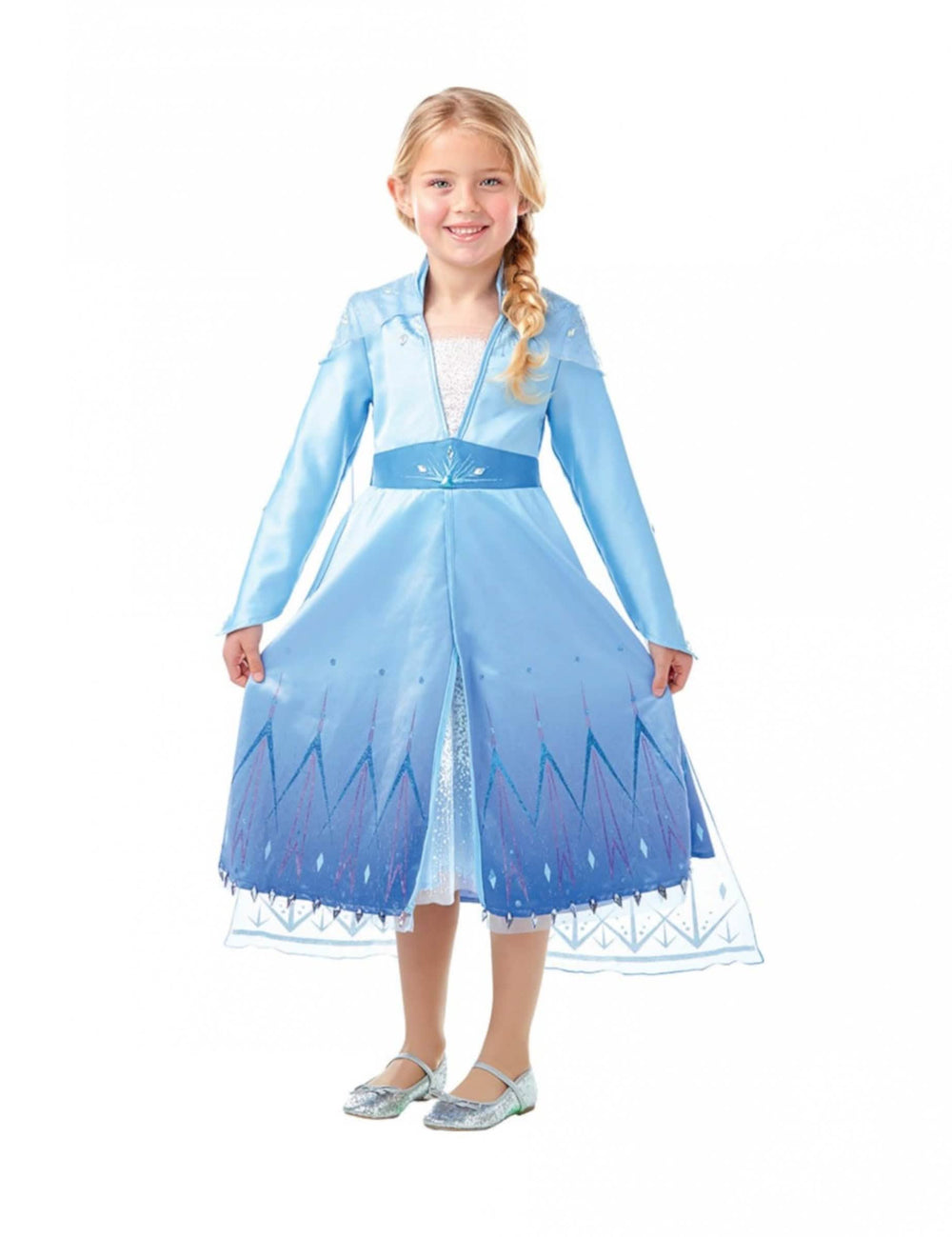 Vedere din față a costumului premium Elsa Regatul de Gheață 2
