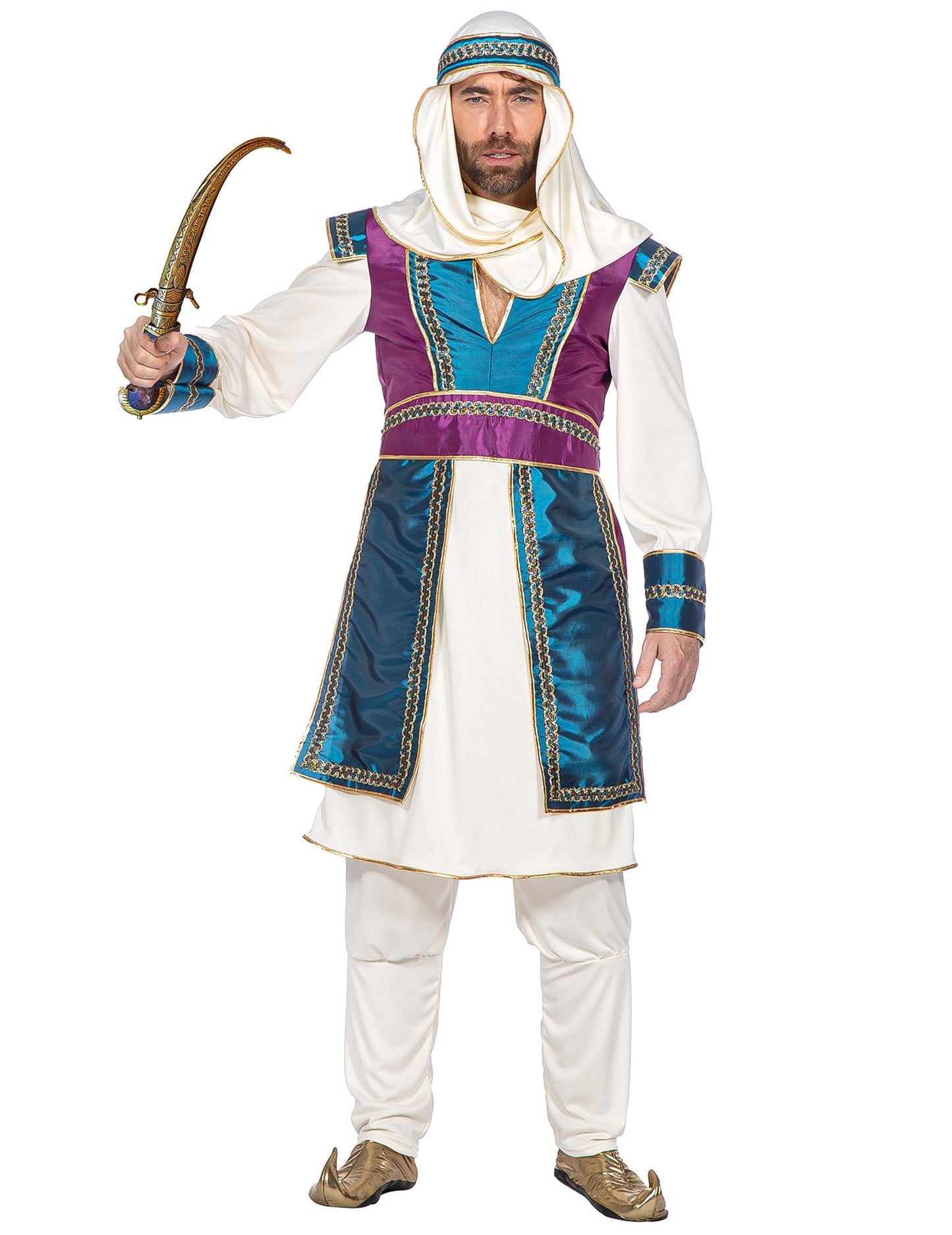 Costum de prinț oriental, lux, bărbați