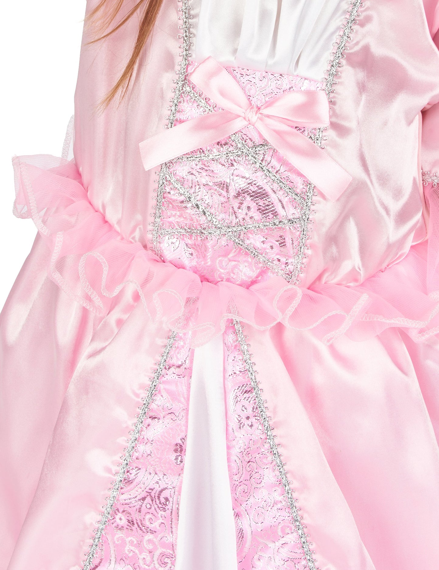 Costum prințesă cu o fată cu fete