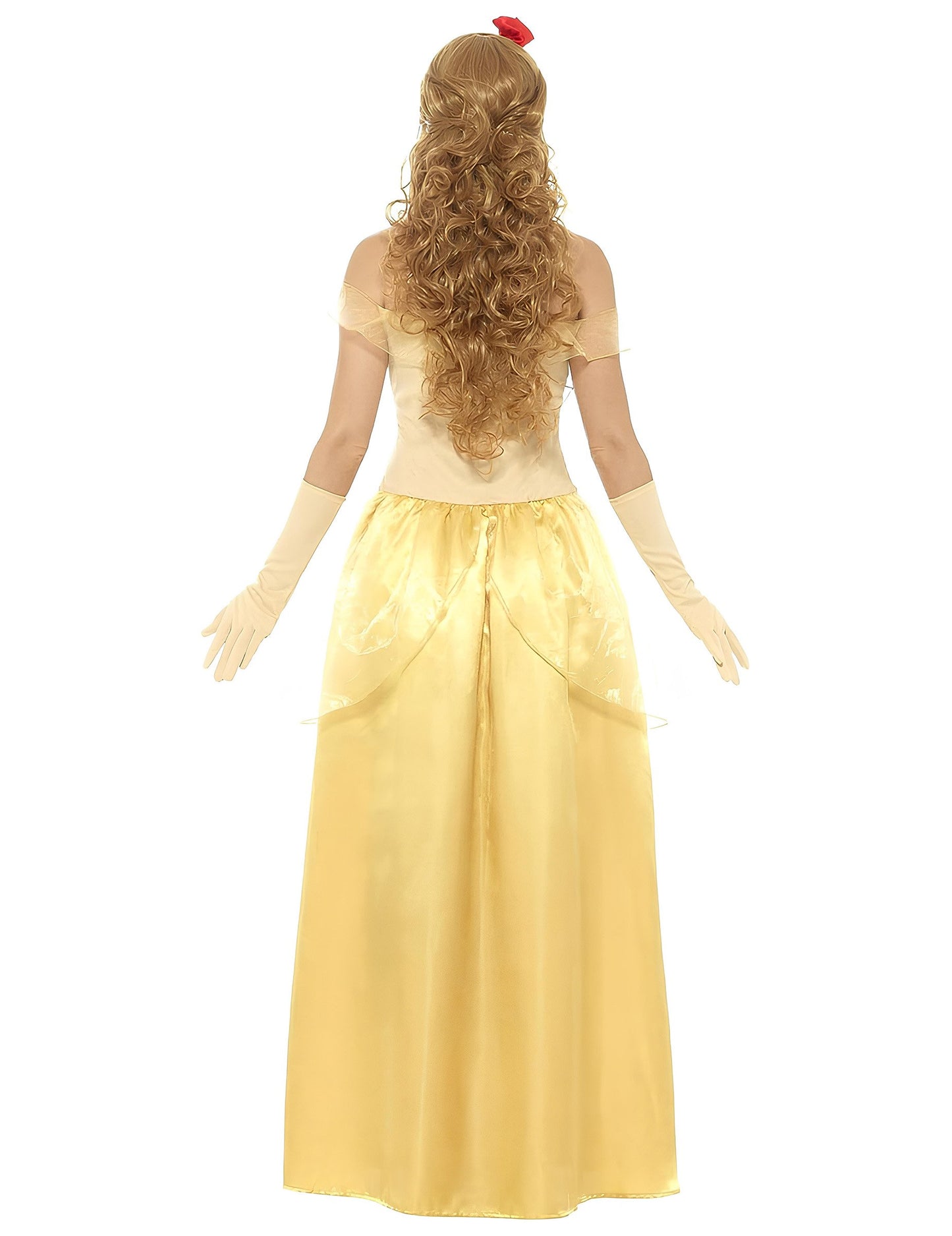 Costum prințesă de vise galbene femeie