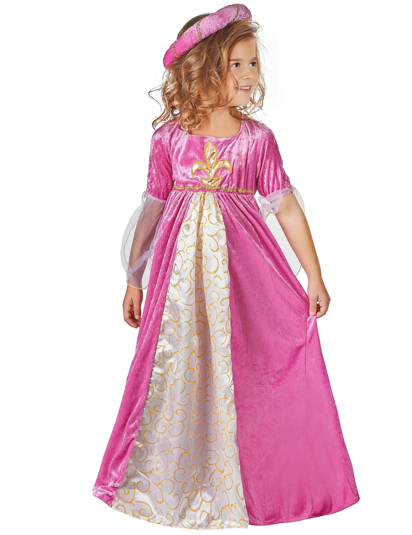 Pink and Gold Medieval Princess deghizare