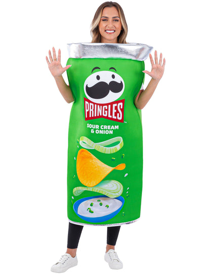 Déguisement Pringles® saveur crème acidulée et oignon adulte
