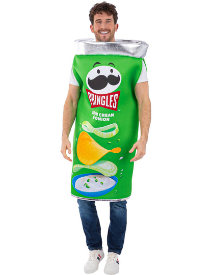 Déguisement Pringles® saveur crème acidulée et oignon adulte