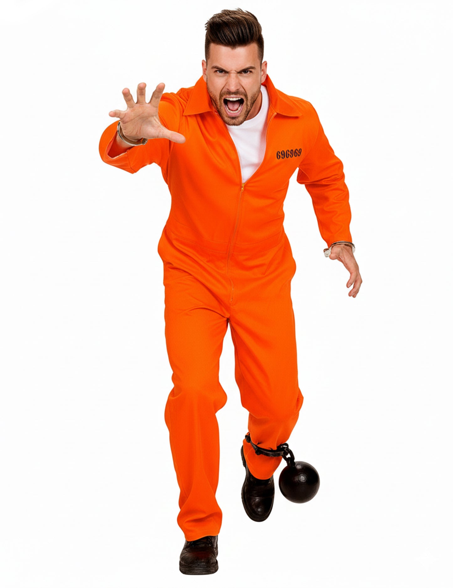 Orange bărbat deghizată