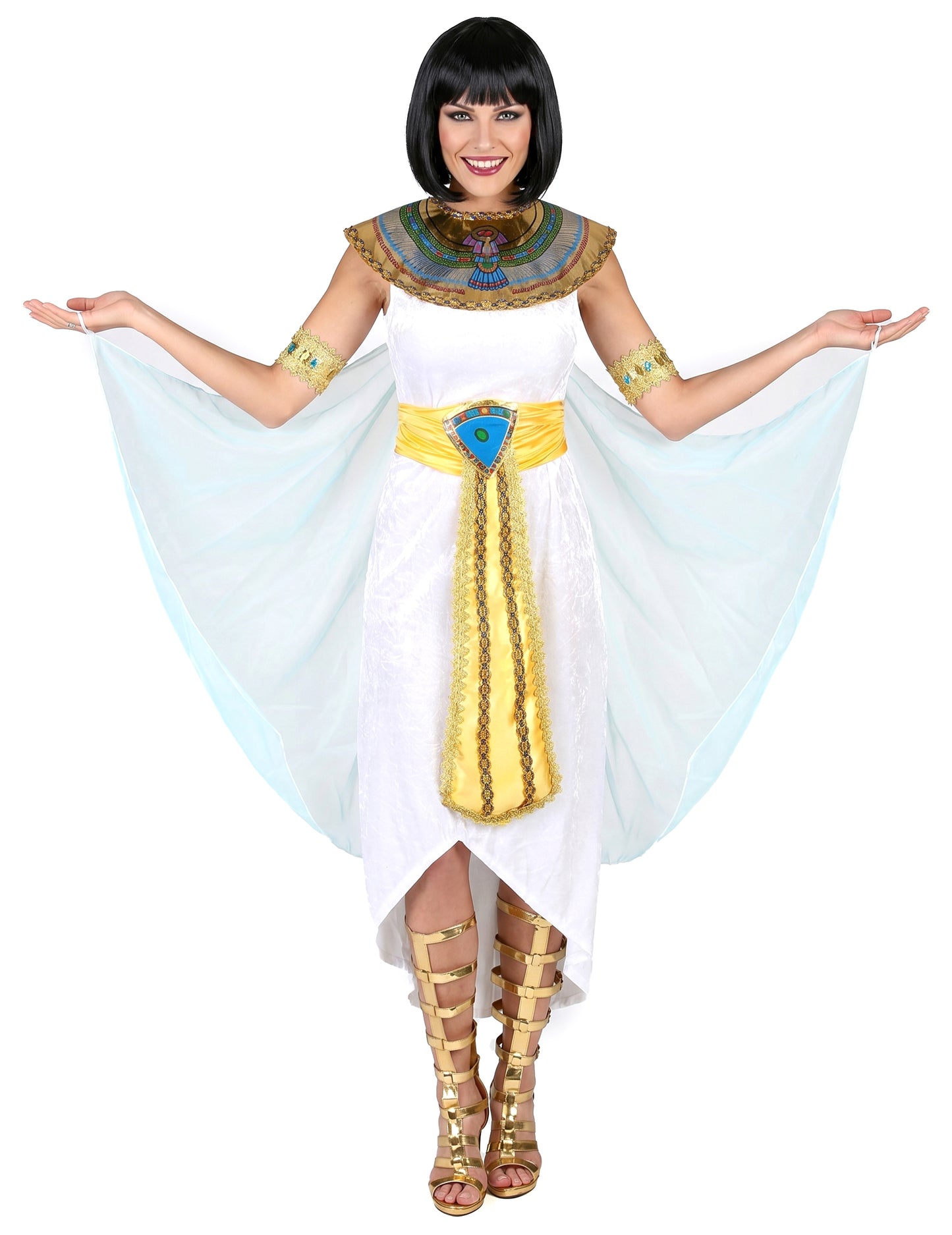 Costum reginei egiptean cu femeie navigată