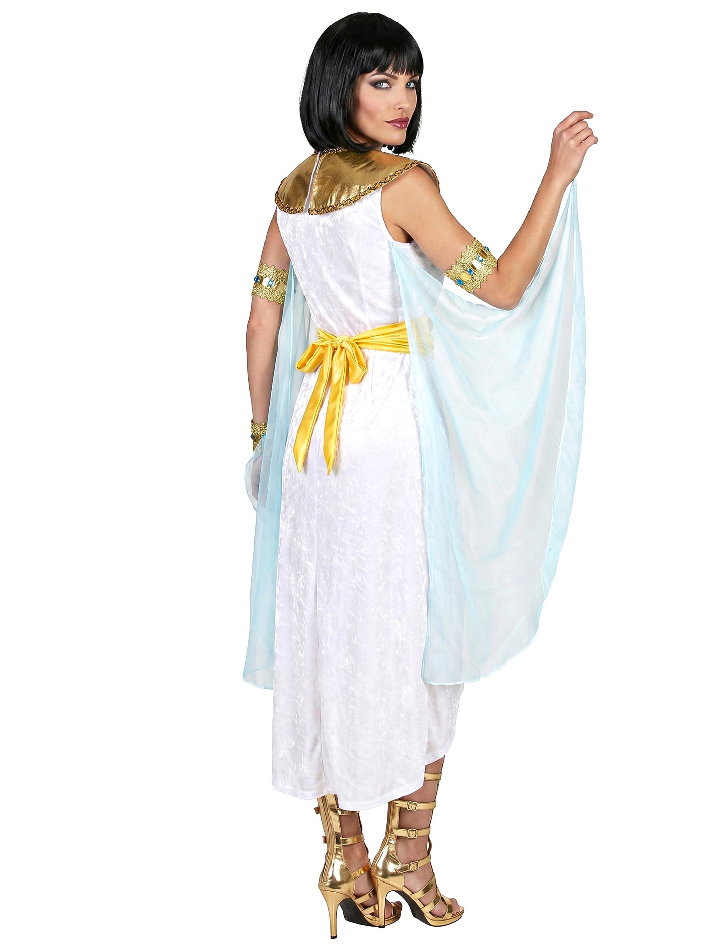 Déguisement reine d'Égypte avec voile femme