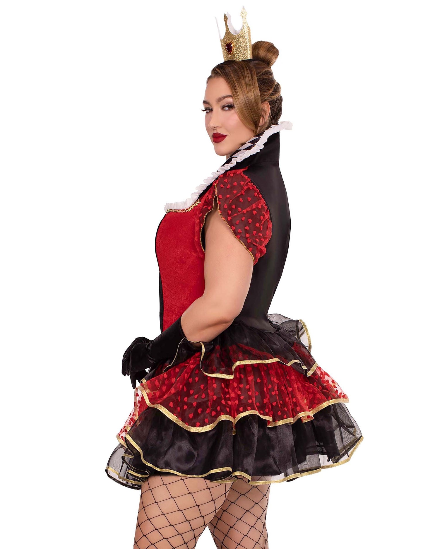 Déguisement reine de cœur sexy grande taille femme