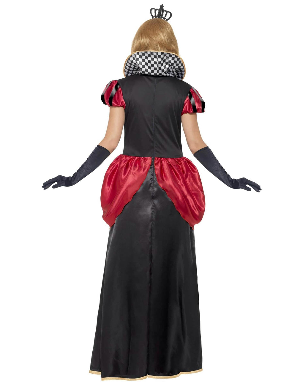 Vedere din spate a costumului regina de cupă