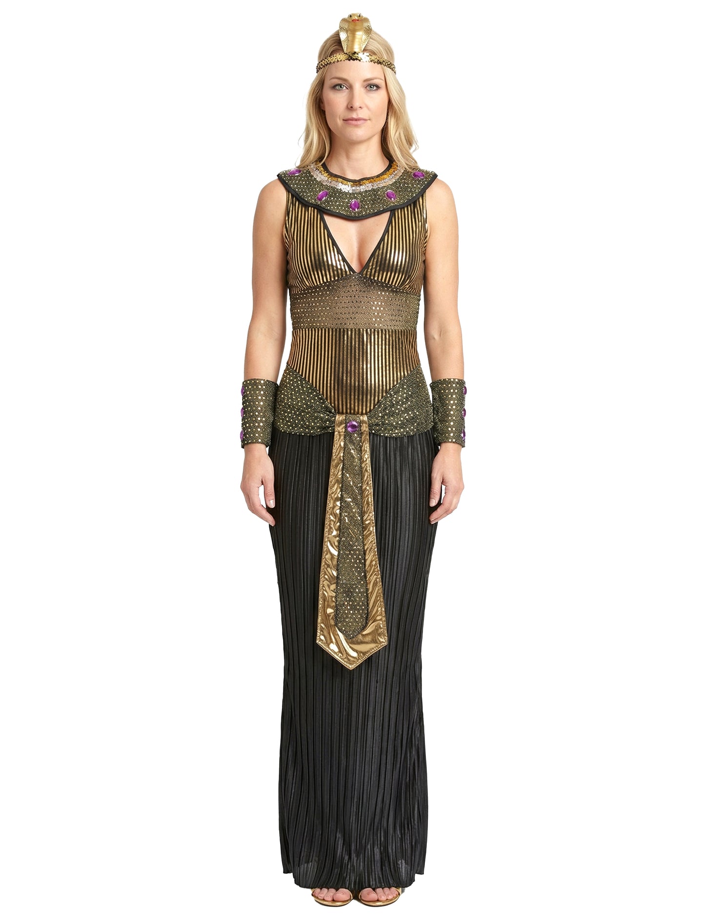 Costumul reginei femeii din Egiptul Nilului