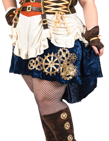 Déguisement rétro futuriste steampunk grande taille femme