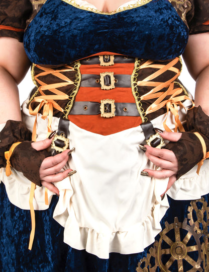 Déguisement rétro futuriste steampunk grande taille femme