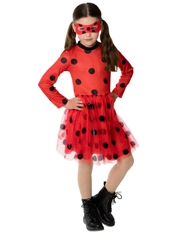 Costum rochie cu jupon Ladybug Miraculous™ 