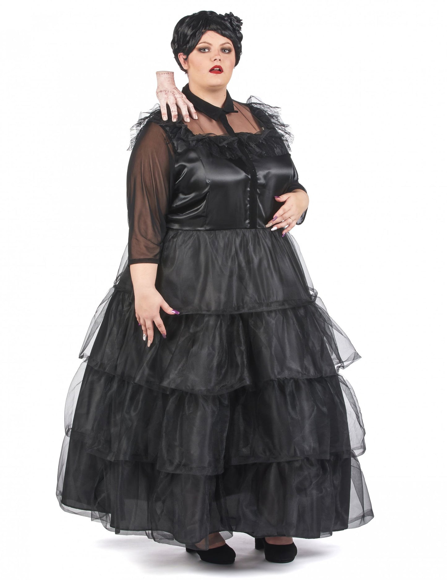 Costum de rochie cu bilă gotică mare