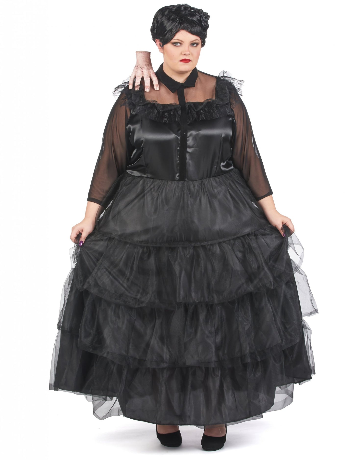 Costum de rochie cu bilă gotică mare