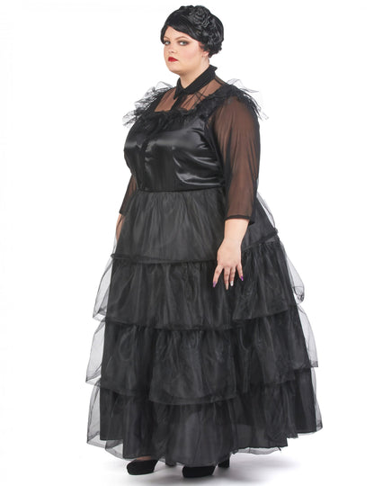 Costum de rochie cu bilă gotică mare