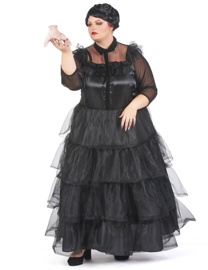 Costum de rochie cu bilă gotică mare