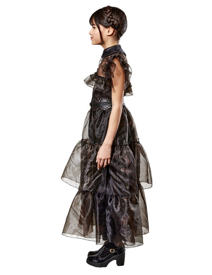 Costum de rochie cu bile miercuri addams copii