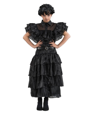 Miercuri Addams Miercuri Costum de rochie pentru copii pentru copii