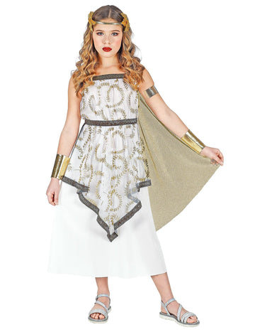 Rochie de zeiță greacă fată deghizată