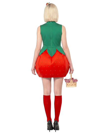 Costum de rochie de căpșuni pentru femei