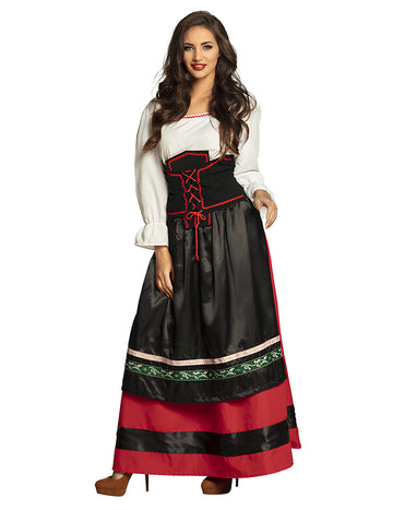 Déguisement robe longue Bavaroise femme