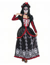 Dia los Muertos feminin rochie lungă deghizare deghizare