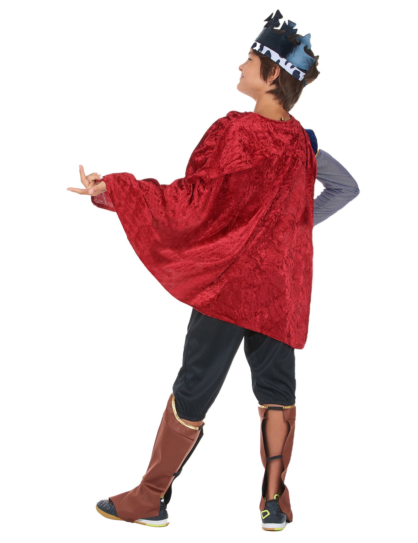 Médieval King Deghize Boy Velvet Efect