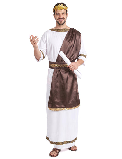 Om deghizat cu castan roman