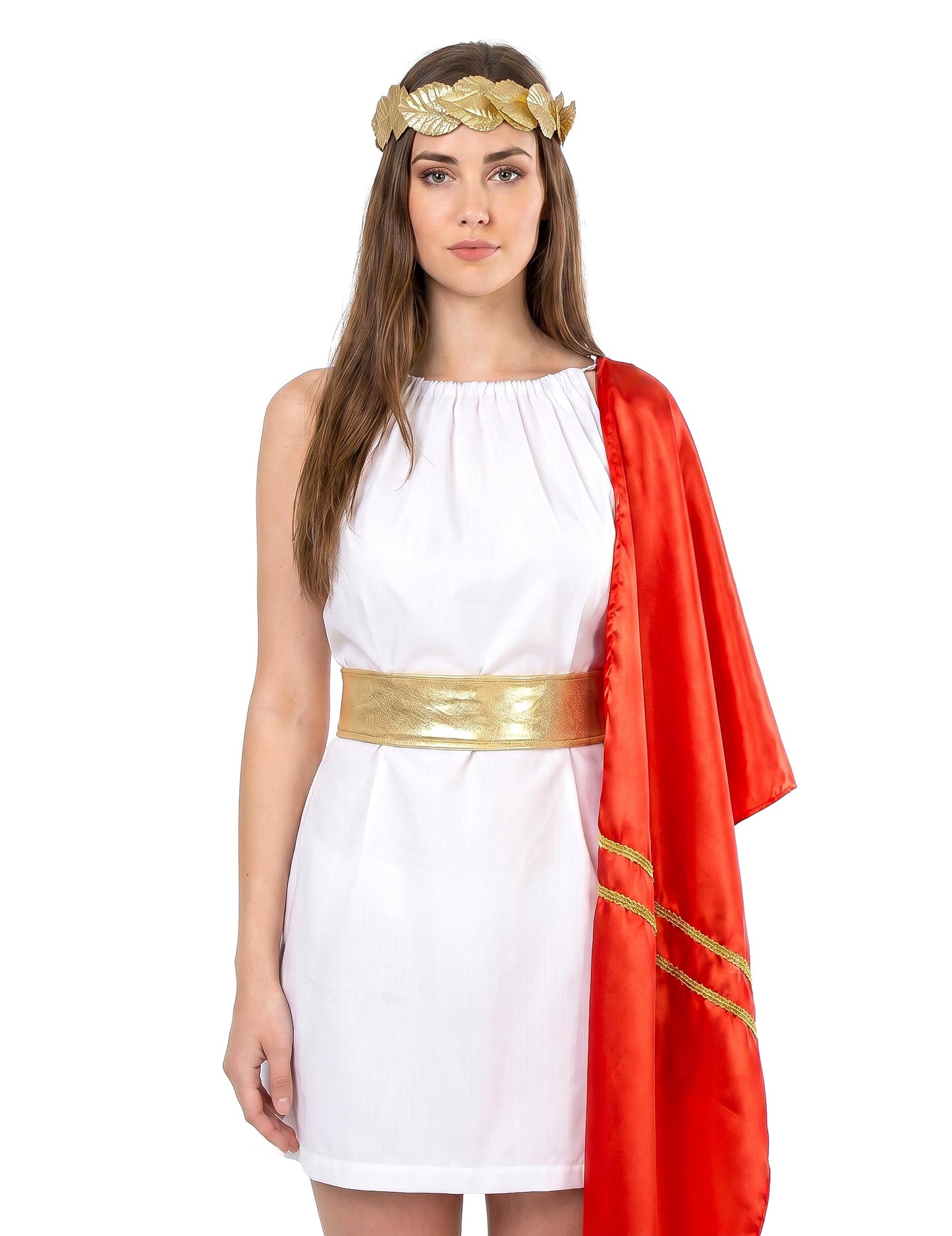 Femeie de costum roman și de aur