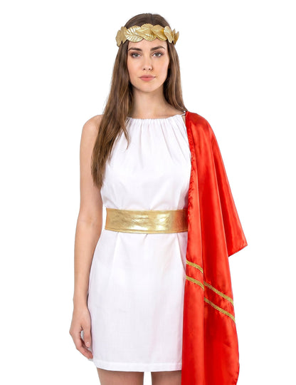 Femeie de costum roman și de aur